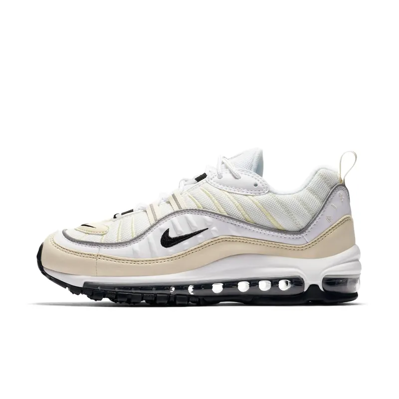 Nike Air Max 98 Fossil (W) White/Black-Fossil-Reflect Silver (AH6799-102)
