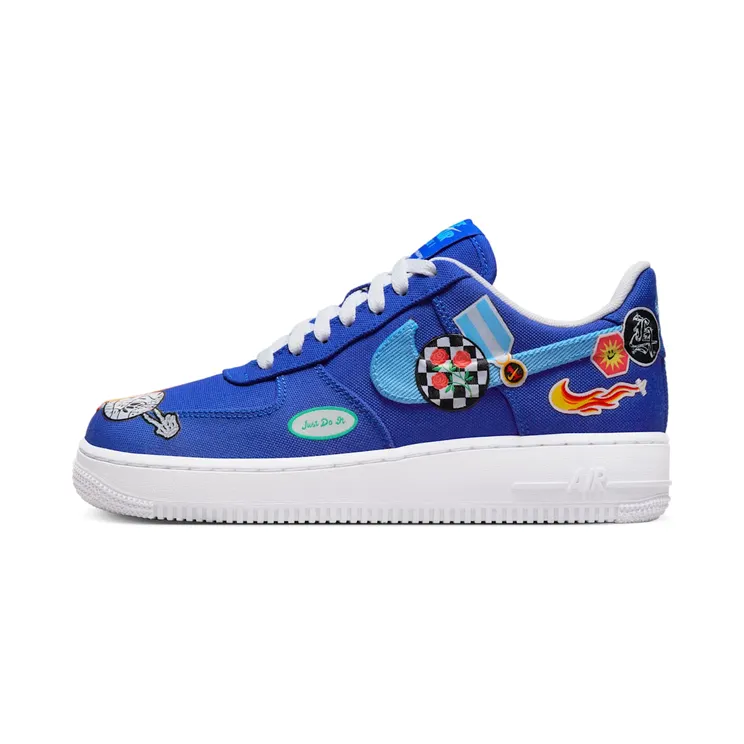 Nike AIR FORCE 1 LO ’07 PRM MNS “Los Angeles Patched Up” (DX2306-400)
