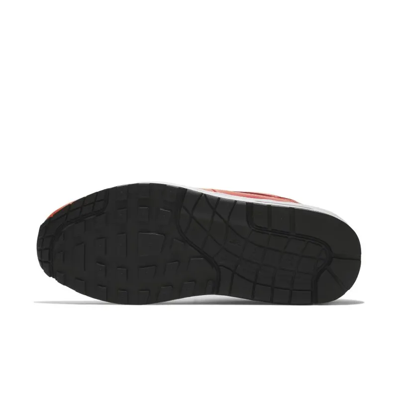 Nike Air Max 1 Overbranding Bright Crimson (W) Bright Crimson/Bright Crimson-Black (881101-602)