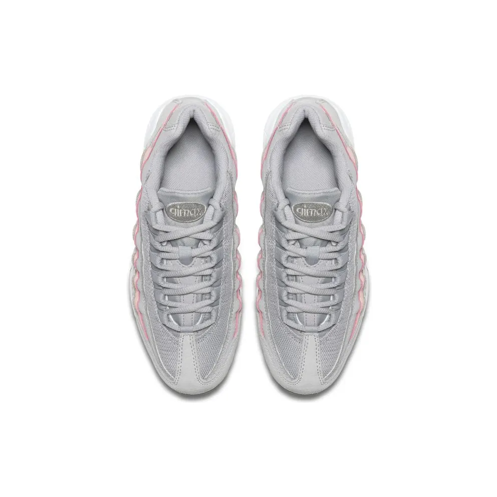 Nike Air Max 95 Atmosphere Grey Bleached Coral (GS) “Atmosphere Grey / Bleached Coral / White” (310830-011)