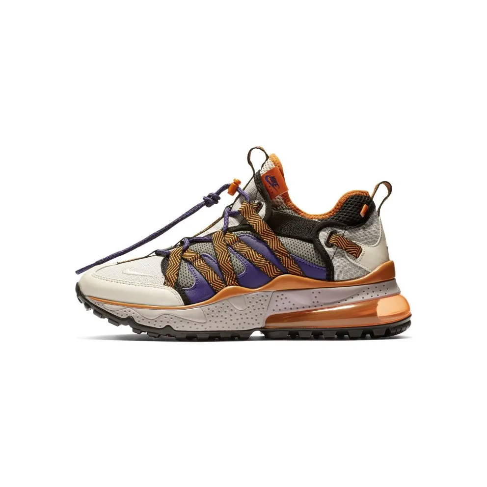 Nike Air Max 270 Bowfin Mowabb Pumice/Cinder Orange-Court Purple-Light Orewood Brown (AJ7200-201)