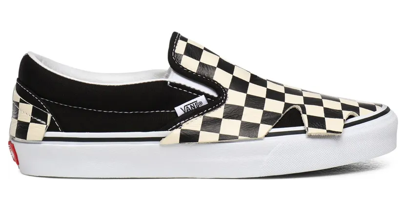 Vans Classic Slip-On ‘Origami – Checkerboard’ Black/True White (VN0A4TZTQXH)
