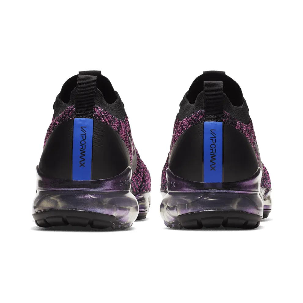 Nike Air VaporMax Flyknit 3 Throwback Future Black/Blue Lagoon-Laser Fuchsia-Metallic Silver (AJ6900-007)