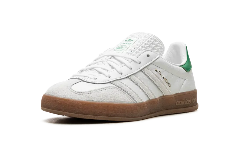 Adidas Gazelle Indoor “Kith- White / Green” (IH2515)