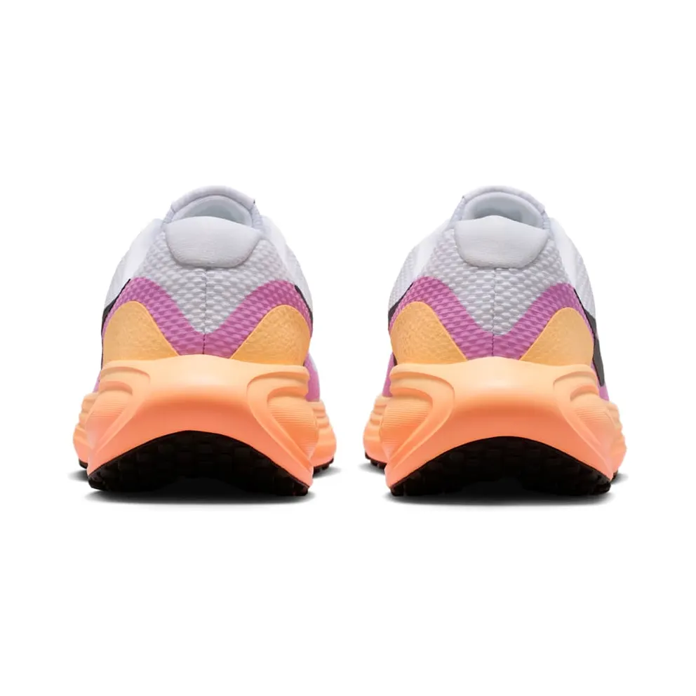 Nike Revolution 8 White Tangerine Tint Black (HJ8485-110)