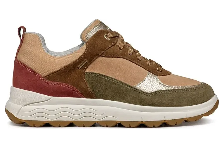 Geox sneaker Mosgroen/antiek roze (D3626D00022-CB3A8)