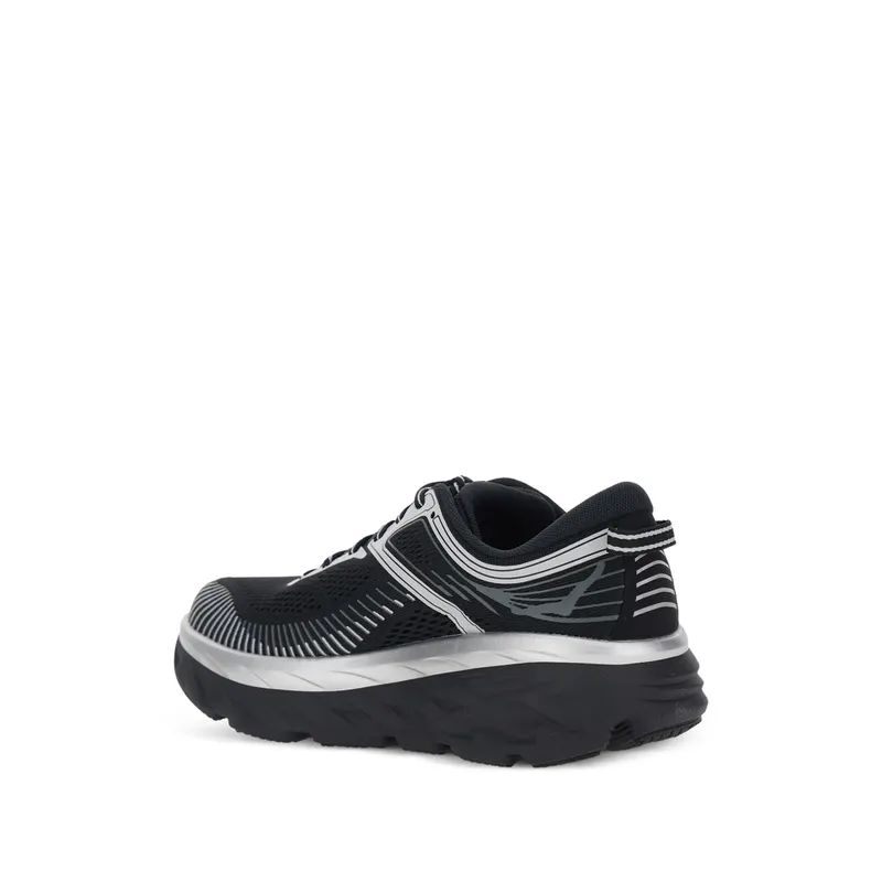 Hoka Bondi 7 “Black/Silver” (1110518 BKSTR)