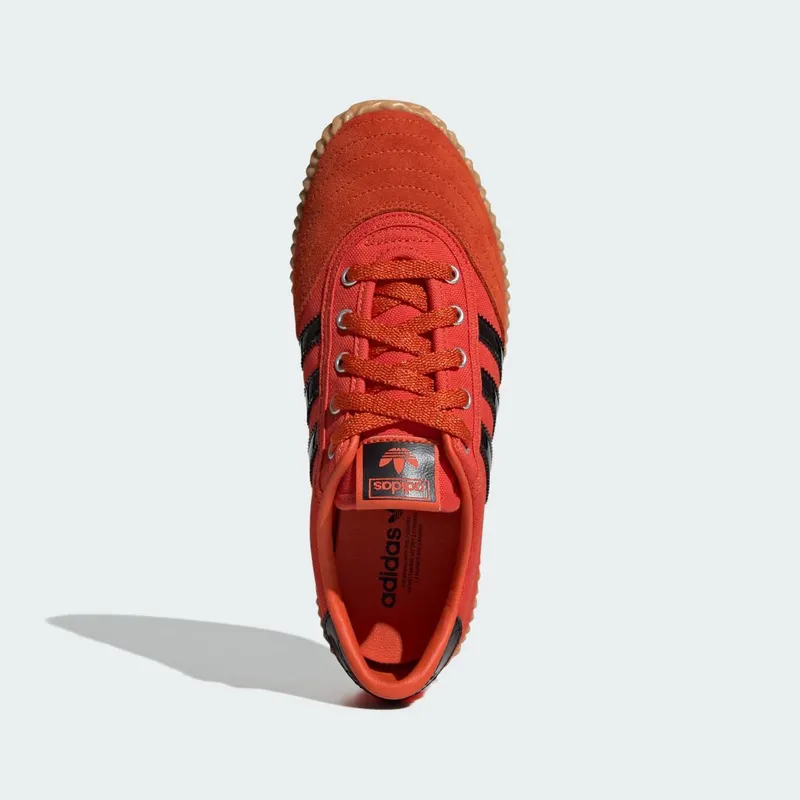 Adidas Volley Plimsoll Sneakers Collegiate Orange / Core Black / Gum (JR5753)