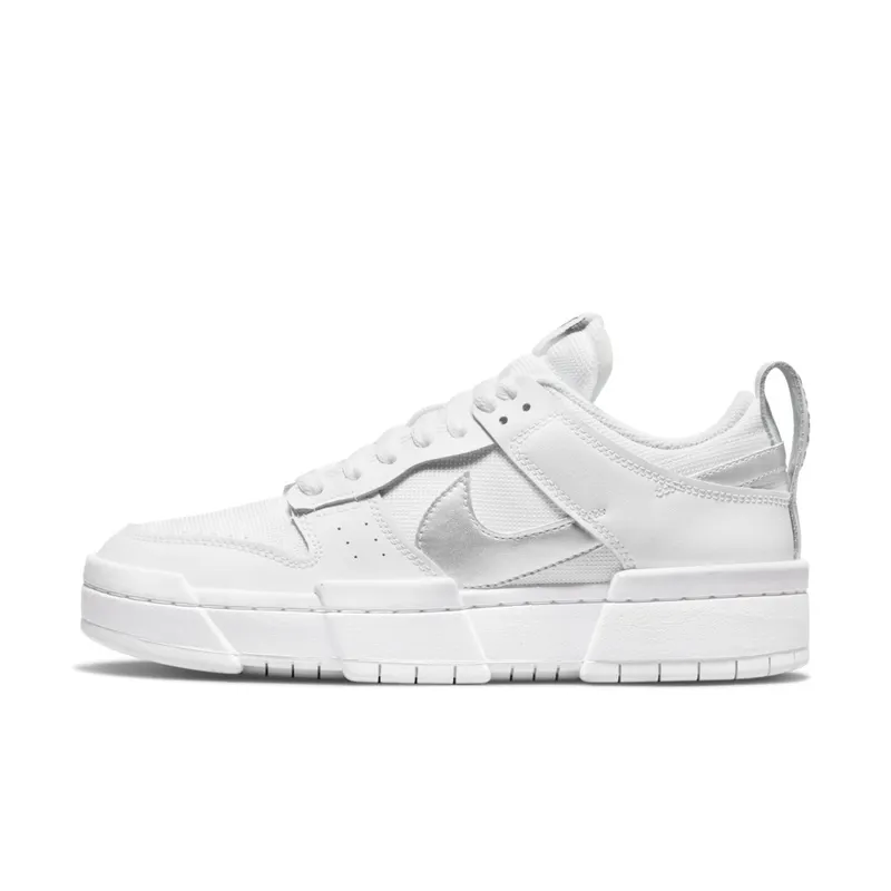 Nike Dunk Low Disrupt White Silver (W) (DJ6226-100)