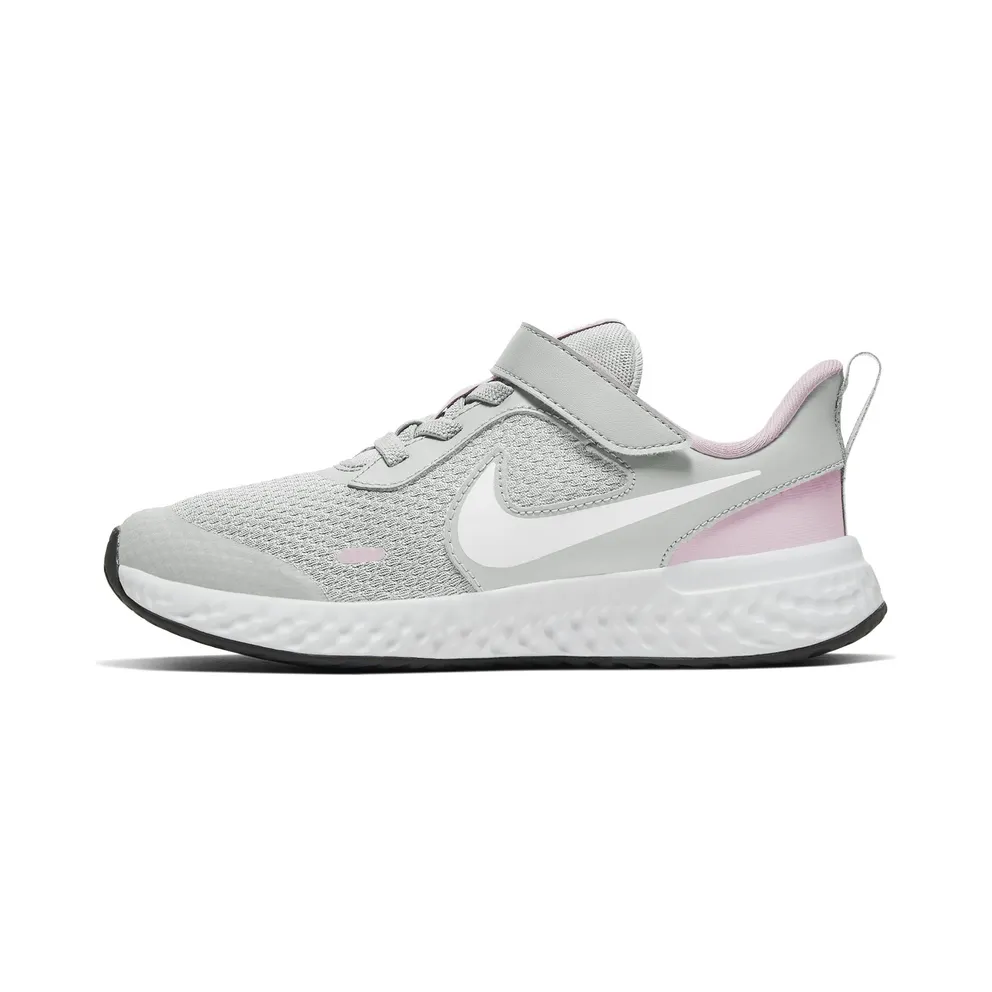 Nike Revolution 5 Grey “Photon Dust / Pink Foam / White” (BQ5672-021)