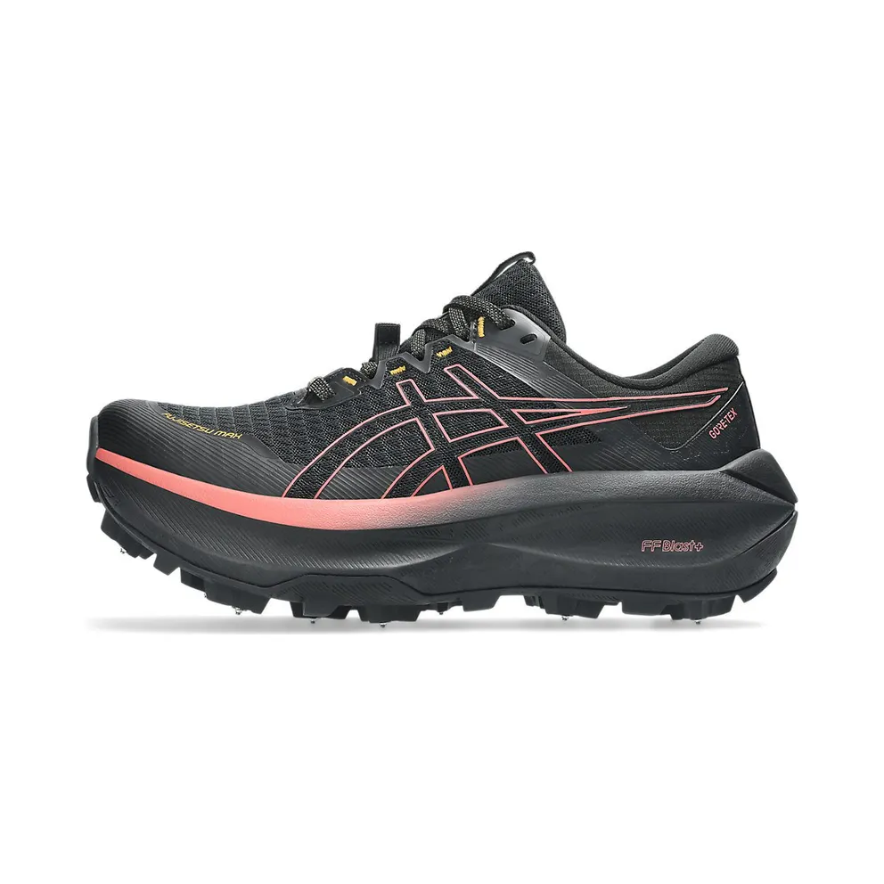 ASICS FUJISETSU MAX GTX “Black / Dark Pink Clay” (1012B893-001)