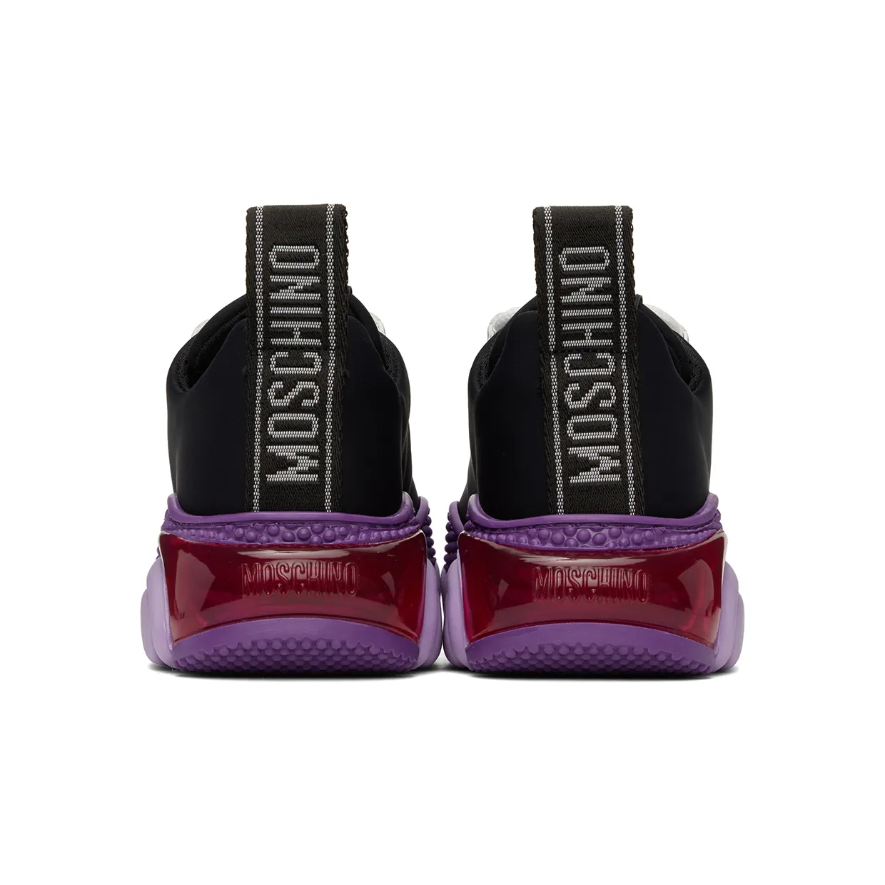 Moschino Teddy Bubble “Black/Purple” (MA15553G1F MN0 000)