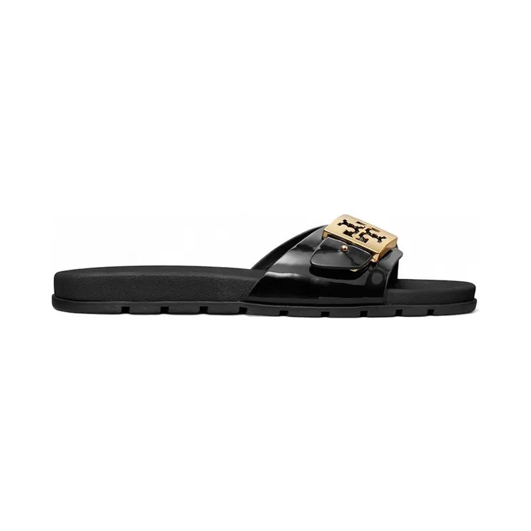Tory Burch Mellow Slide Black Gold (157872-001)