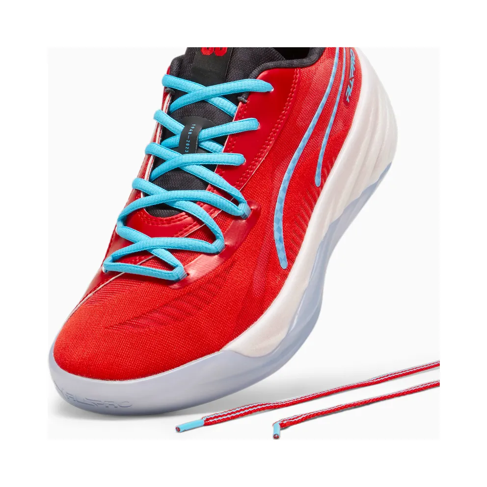 PUMA All-Pro Nitro Scoot For All Time Red/Bright Aqua (379300-01)