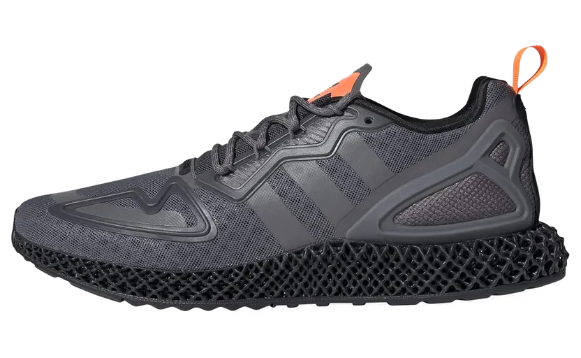 adidas ZX 2K 4D Grey Four / Core Black / Solar Orange (FY9089)