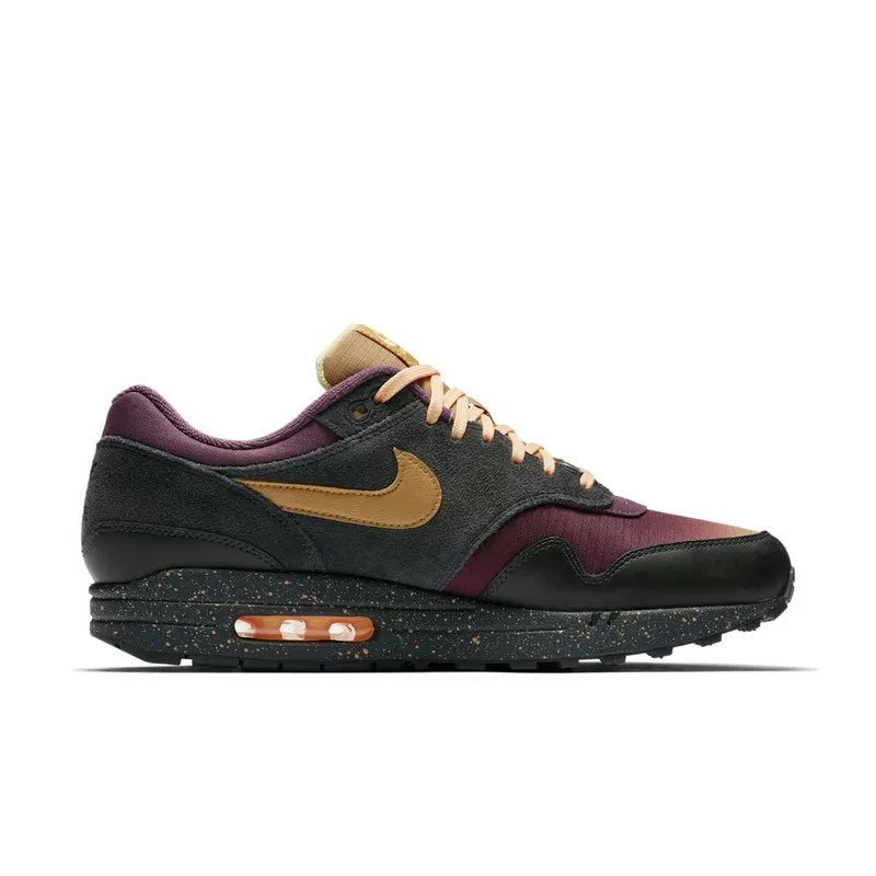 Nike Air Max 1 Pro Purple Fade Anthracite/Pro Purple-Tangerine Tint-Elemental Gold (875844-002)