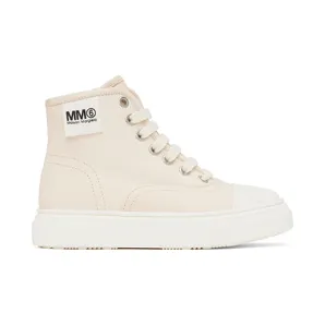 MM6 Maison Margiela Kids Black Lace-Up Sneakers (72065)