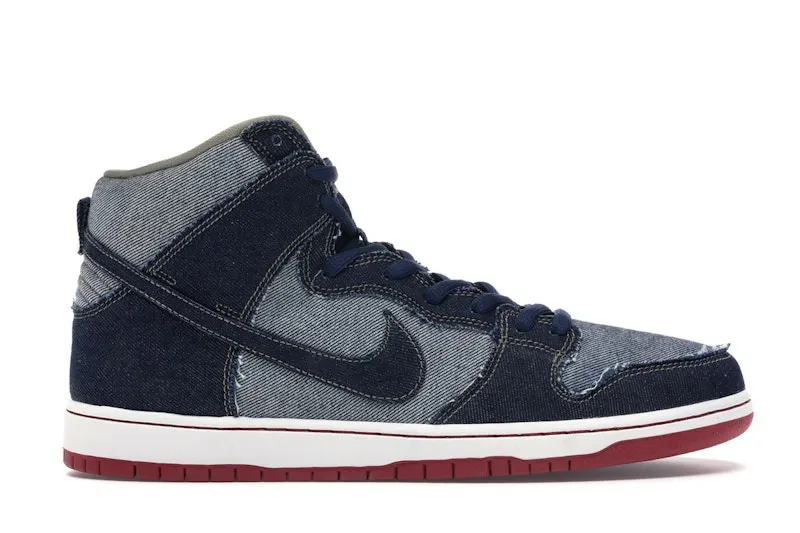 Nike SB Dunk High Reese Forbes Denim Friends and Family (Special Box) ((Special Box) 881758-441)
