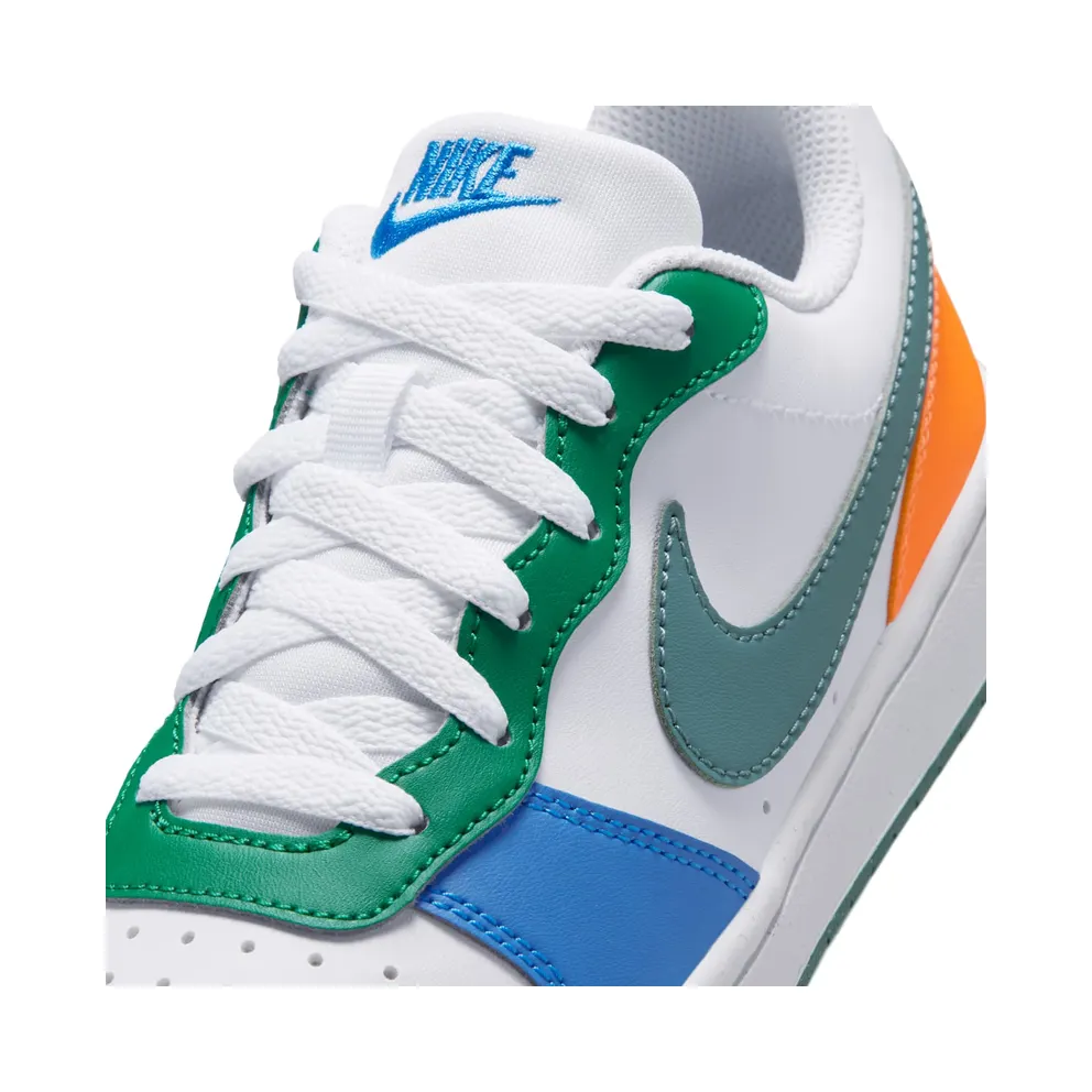 Nike Court Borough Low Recraft White Malachite Blue Crystal Mineral Slate (DV5456-140)