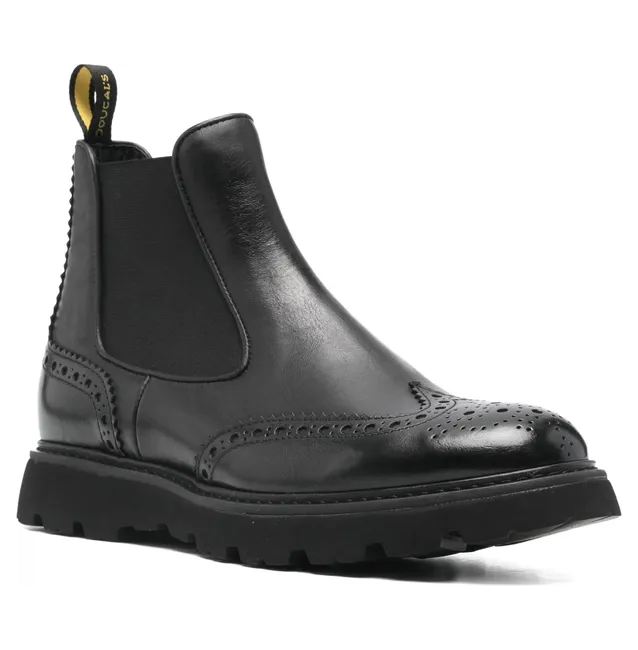 Doucal’s Black Chelsea “Black” (DU3110G0TNUF18 8NN00) (4)