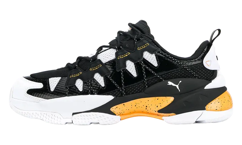 Puma LQD Cell Omega Density “White Black Orange” (370736-03)