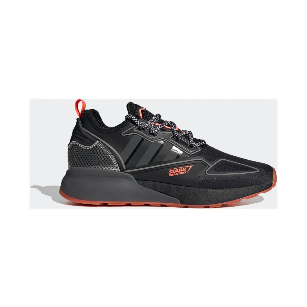 adidas ZX 2K Boost Marvel Schuh Core Black / Grey Six / Core Black (H02560)