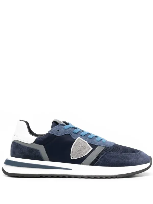 Philippe Model Paris Sneakers with logopatch – Blue (TYLUW019)