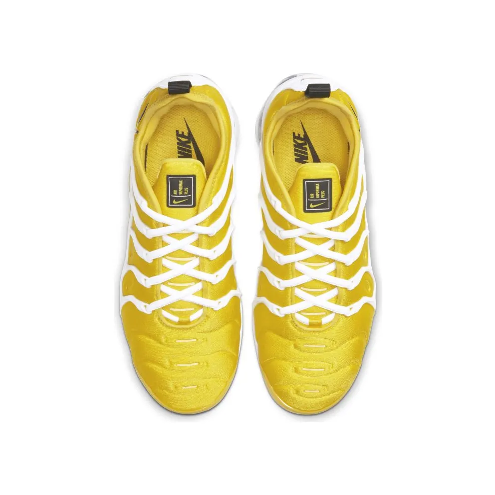 Nike Air VaporMax Plus Speed Yellow White (W) Speed Yellow/White-Metallic Silver-Black (CU4907-700)