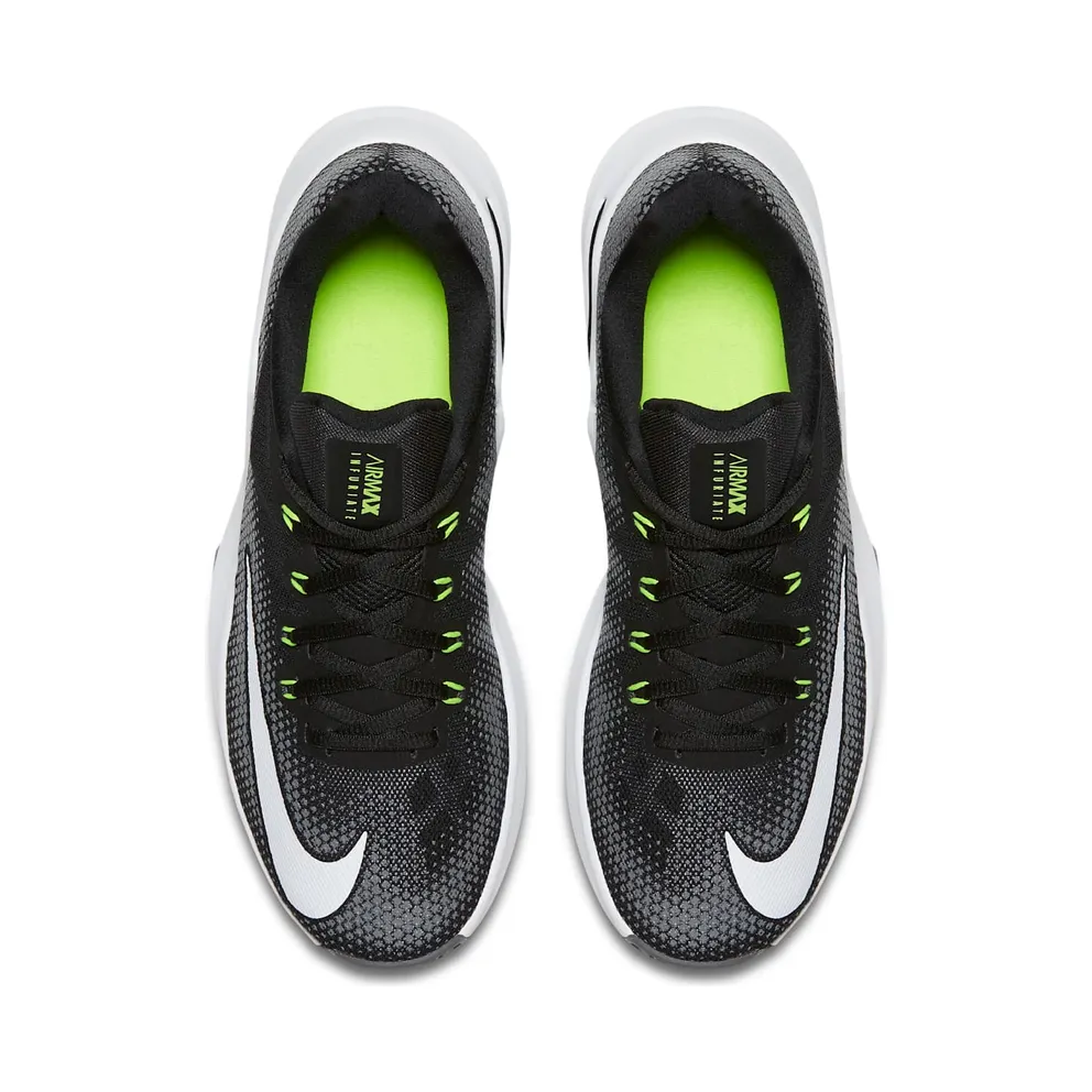 Nike Air Max Infuriate Low Black Volt Cool Grey Black/Volt-Cool Grey-White (852457-005)