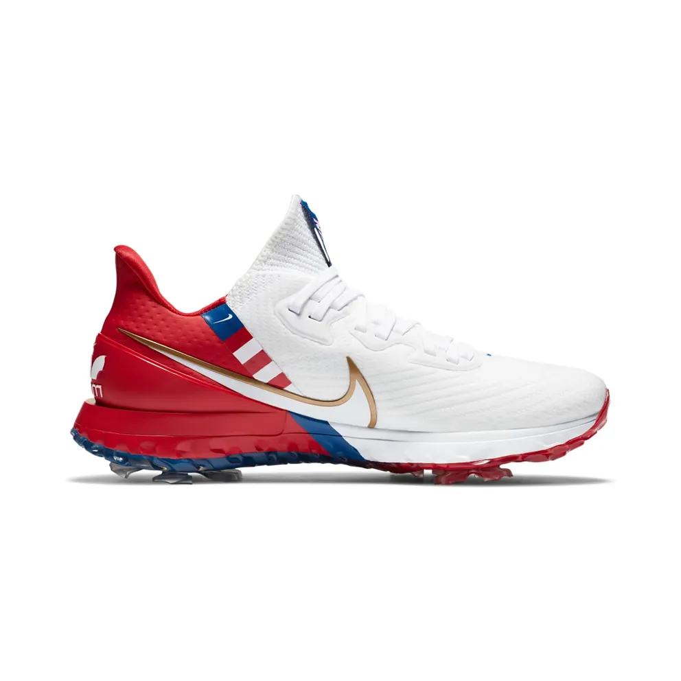 Nike Air Zoom Infinity Tour Golf USA White/University Red-Team Royal-Metallic Gold (CT0601-110)