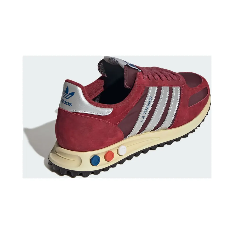 Adidas LA TRAINER OG Shoes Noble Maroon / Silver Metallic / Maroon (JQ5715)
