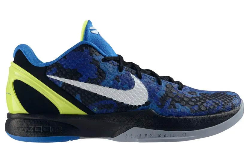 Nike Zoom Kobe 6 ‘Blue Camo’ Photo Blue/White-Black-Volt (429659-401)