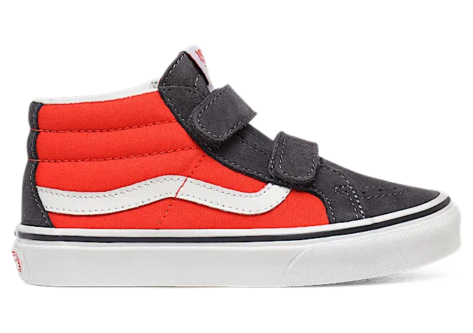 VANS 2-tone Sk8-mid Reissue V Schoenen Voor Kinderen (Rood)