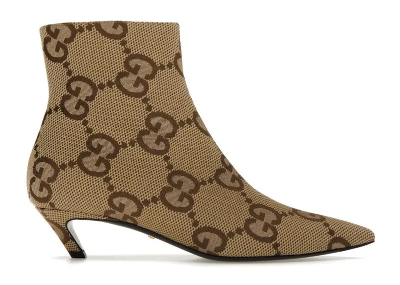 Gucci Low Heel Boots Beige (676555 UKO30 2582)