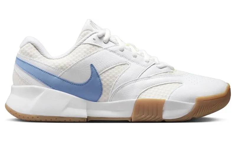 Nike Court Lite 4 White Sail Gum Light Brown Light Blue (FD6574-107)