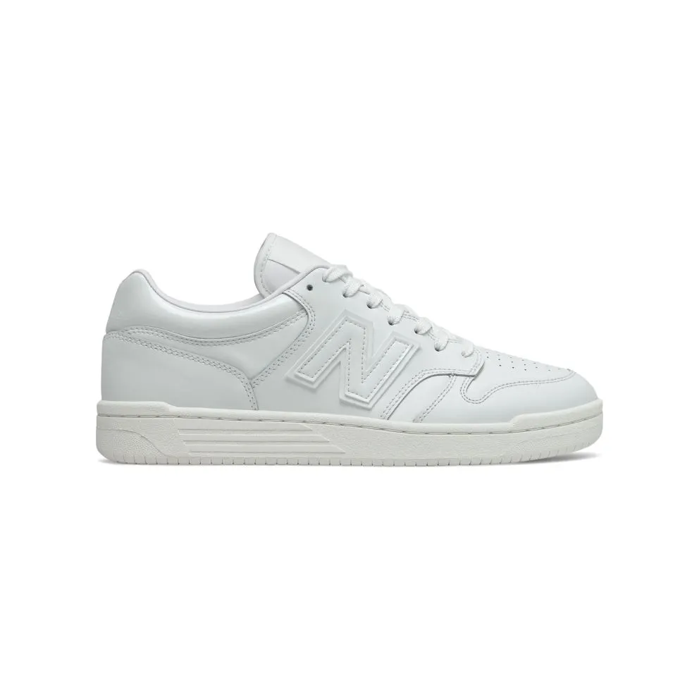 New Balance White 480 Sneakers (BB480LWW)