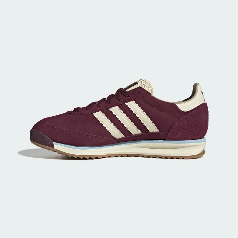 Adidas SL 72 RS Shoes Maroon / Cream White / Clear Sky (KH9672)