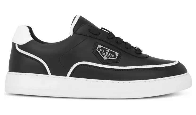 Philipp Plein Triangle low-top sneakers – Zwart (UAFSMSC4116PLE005N)