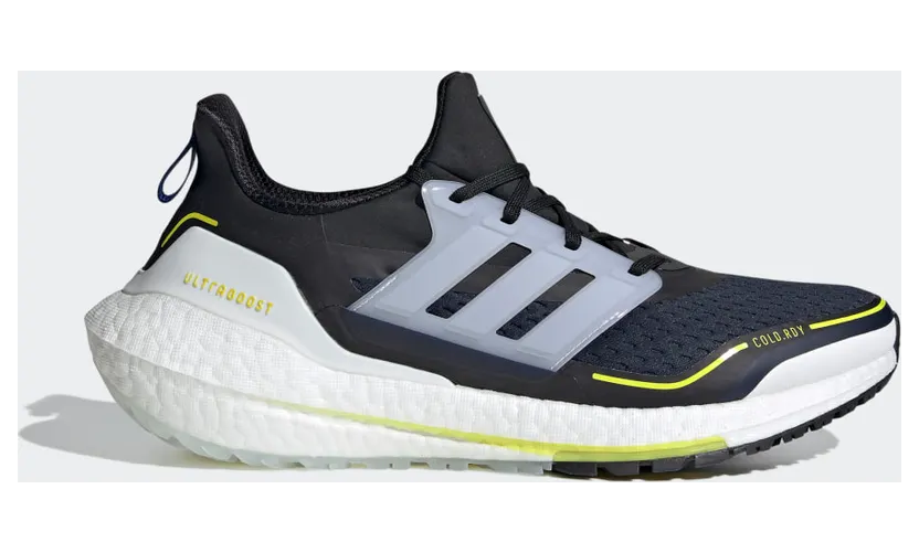adidas Ultraboost 21 COLD.RDY Legend Ink / Crystal White / Acid Yellow (S23893)