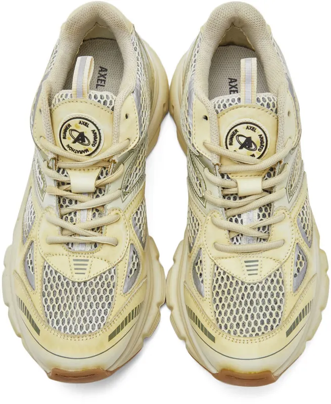 Axel Arigato Yellow Dip-Dye Marathon (33111)