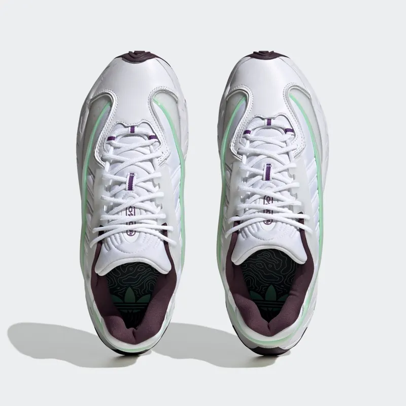 Adidas OZNOVA Cloud White / Shadow Maroon / Beam Green (GW9386)