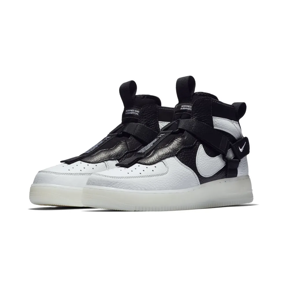 Nike Air Force 1 Utility Mid Orca Off White/Black-White (AQ9758-100)