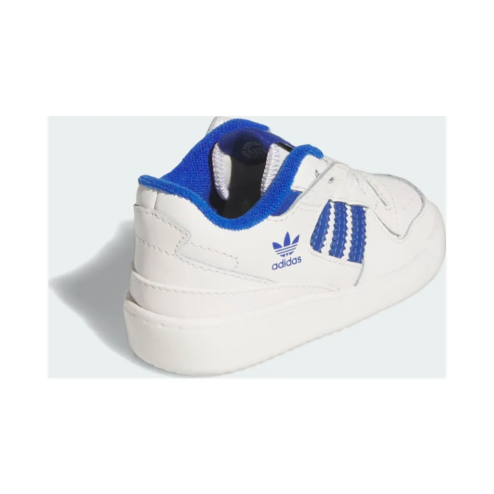 Adidas Forum Low CL Elastic Laces Kids Core White / Royal Blue / Core White (IH7924)