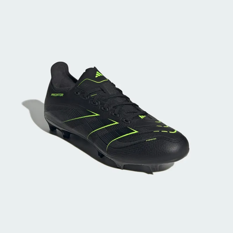 adidas Predator League FG/MG Core Black Carbon Lucid Lemon (JI1118)