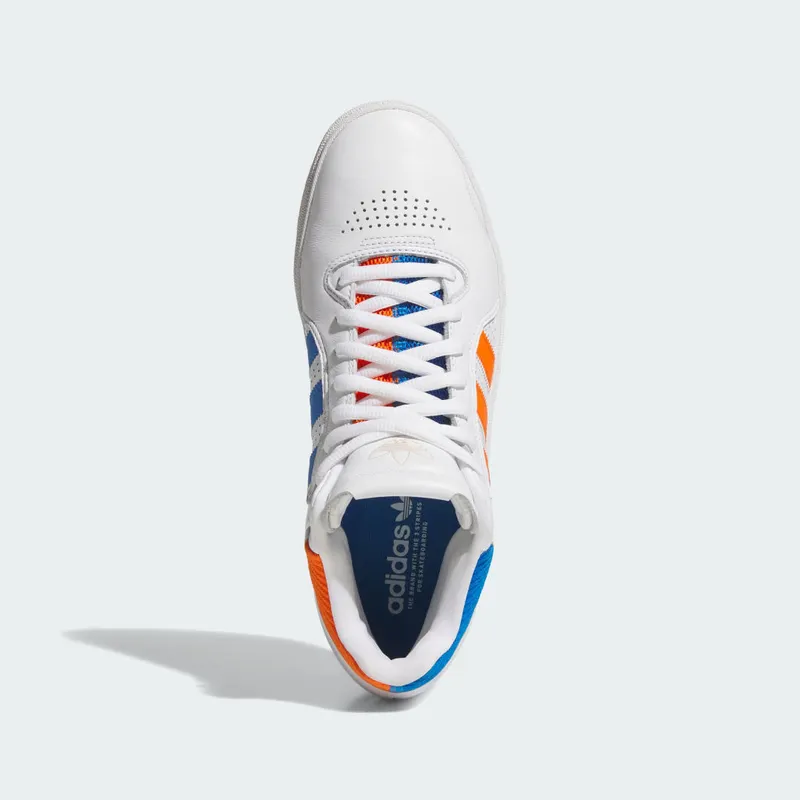 Adidas Tyshawn Cloud White / Orange / Blue Bird (JH8159)