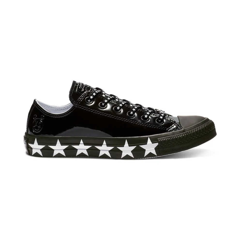 Converse Chuck Taylor All-Star Ox Miley Cyrus Black White Stars (W)