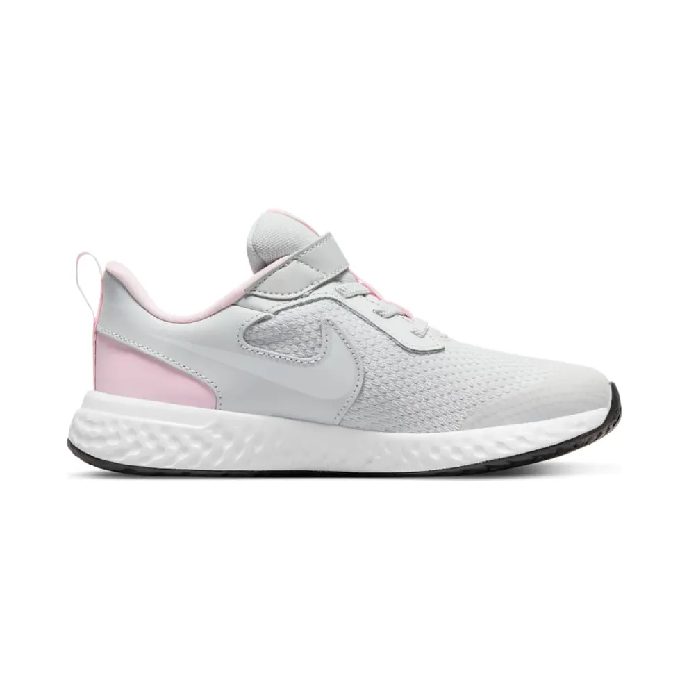 Nike Revolution 5 Grey “Photon Dust / Pink Foam / White” (BQ5672-021)