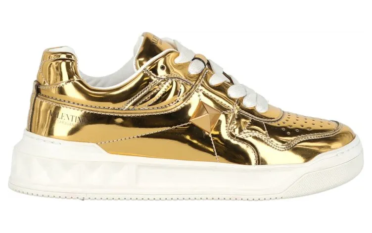 Valentino One Stud Low Top Gold Metallic (WW0S0CS4FAR_KM5)