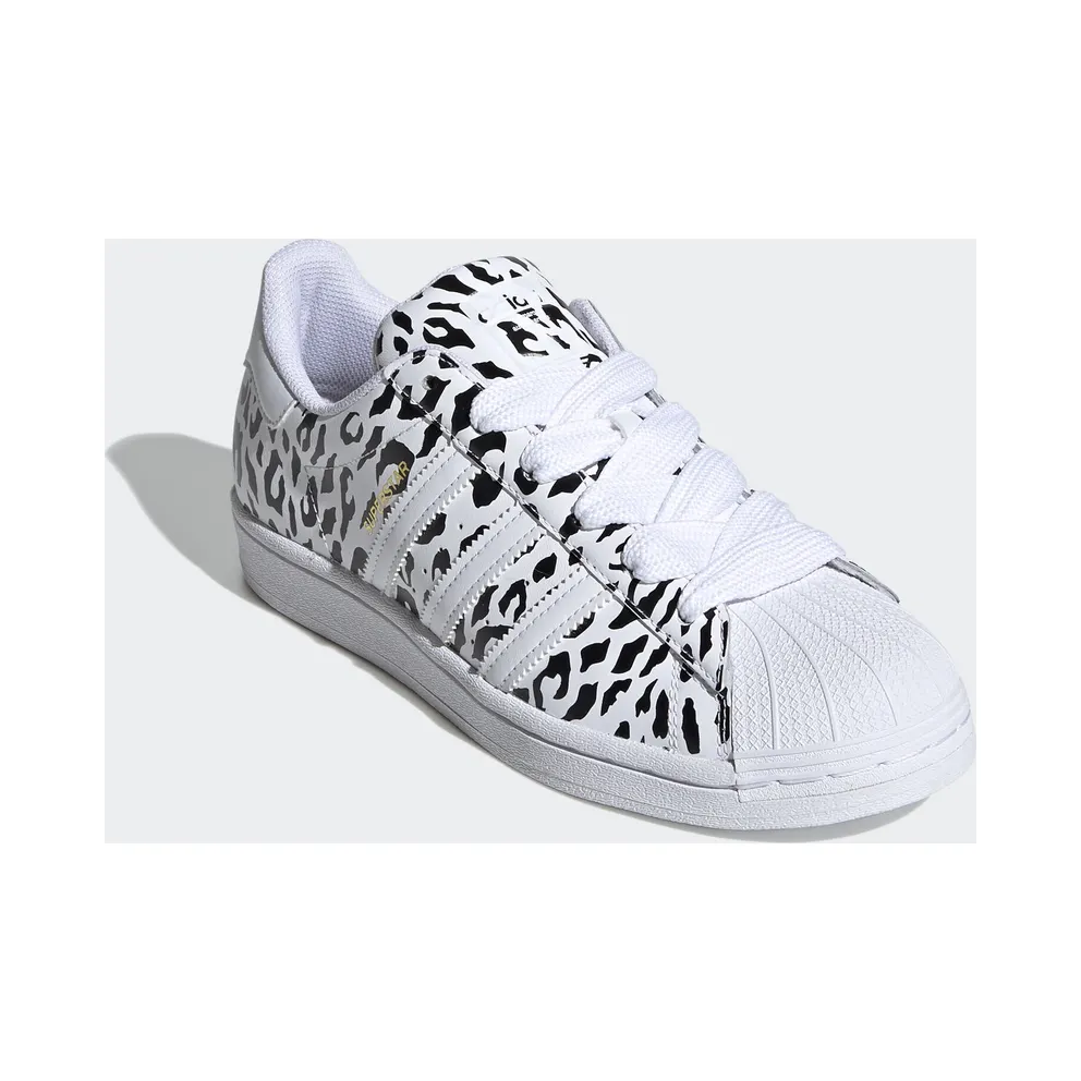 adidas Superstar Leopard White (W) Cloud White/Core Black/Gold Metallic (FV3451)