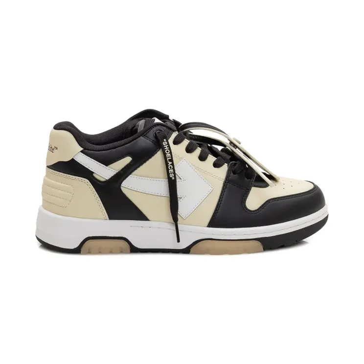 Off-White Out Of Office leren “Black” (M189S6L0081087)